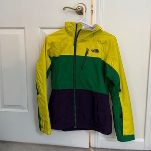 The North Face colorblock jacket